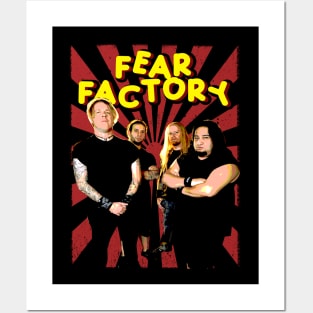 Metallic Monoliths Factory Band T-Shirts, Forge Your Style with the Power of Industrial Metal Posters and Art